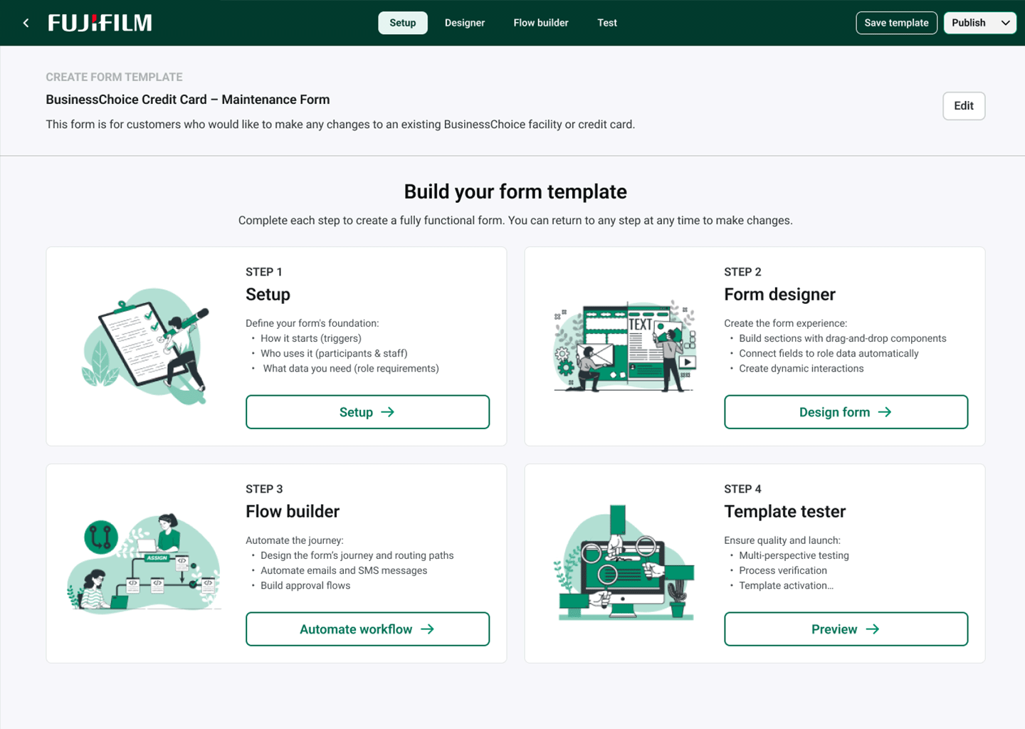 Secure digital forms with workflow and approvals | Fujifilm DMS